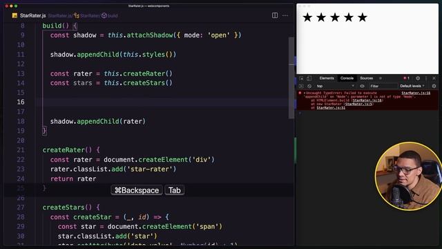 JAVASCRIPT: Vamos construir um WEB Component e aprender Shadow DOM - Root #17 смотреть онлайн