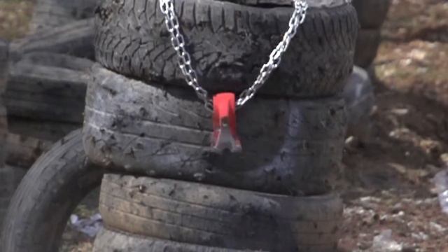 7.62x39 VS топор!