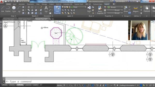 AutoCAD Tutorials 2015: Ribbon - Lynn Allen смотреть онлайн