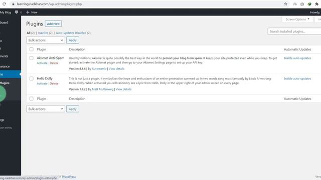 WordPress tutorial for dashboard customization settings and Learn WordPress step by step. смотреть онлайн