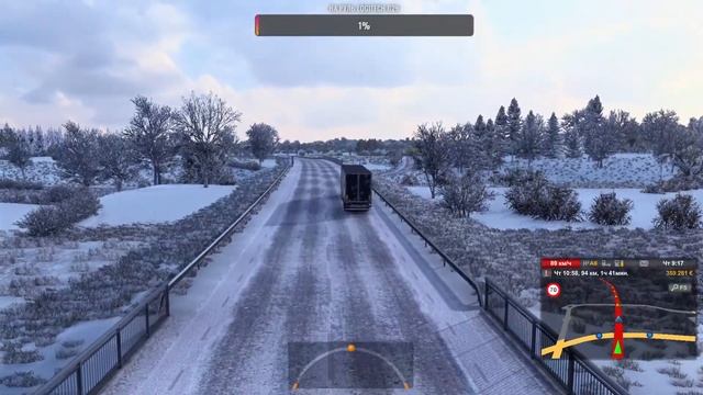 ETS 2 MP Выполняем новогодний ивент смотреть онлайн