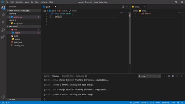 35. TypeScript - Clases abstractas смотреть онлайн