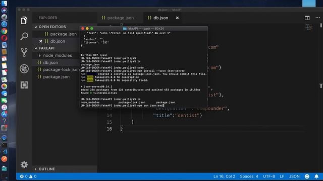 How to create React API | Working with React API | Fake API using json-server смотреть онлайн