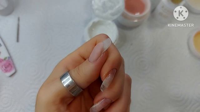 Неудачный выкладной френч. Много дизайнов. Не просохший гель. смотреть онлайн