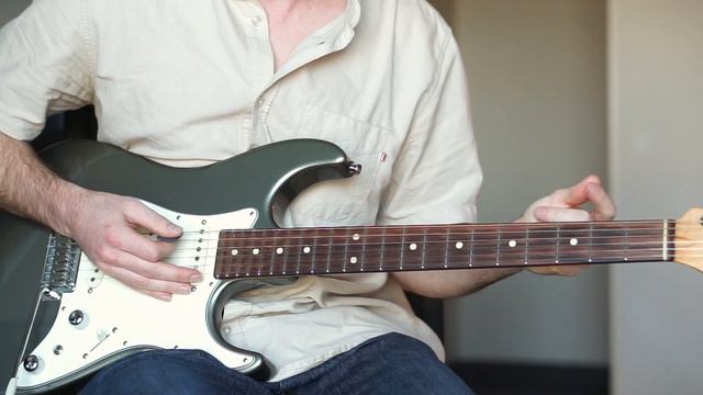 How I Play My Girl (The Temptations) on Electric Guitar смотреть онлайн