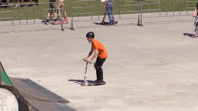 Гришков Савва - Oxelo Freestyle Scooter Contest в Алтуфьево смотреть онлайн