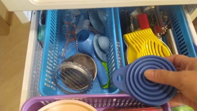 Организация и хранение в кухонном ящике . смотреть онлайн