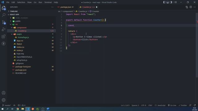 21-REACT Dersleri, Function Component useState Kullanımı смотреть онлайн