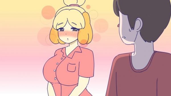 Ankha and Isabelle got drunk | An Animal Crossing anime