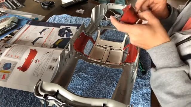 Mercedes Benz 300 SL 1:8 Eaglemoss - Armando fascículos 63, 64, 65 y 66