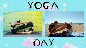 ЙОГА ЧЕЛЛЕНДЖ НА ПЛЯЖЕ / YOGA CHALLENGE ON THE BEACH