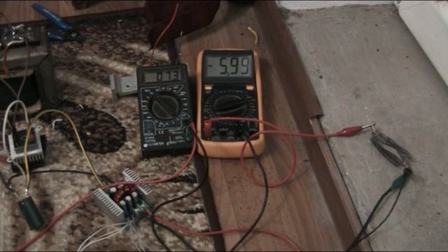 Понижающий модуль для зарядки АКБ. Step-down module for battery charging. смотреть онлайн