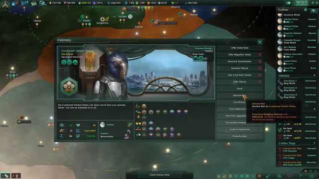 Stellaris # 35 | Citizen Council on Galactic Unity | 1.6 Utopia смотреть онлайн