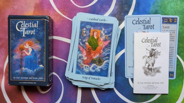 Celestial Tarot - Silent Flip-through смотреть онлайн