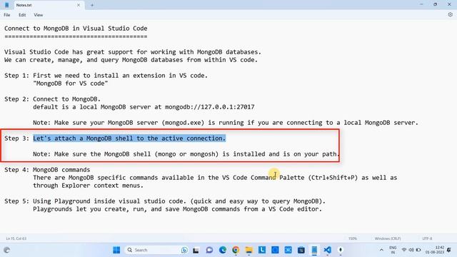 How to connect MongoDB database in Visual Studio Code || VS code tutorial for Beginners смотреть онлайн