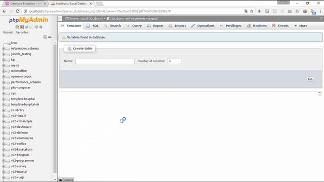 Yii2 Ecommerce Paypal - 02 การ Initialize Project และการเชื่อมต่อฐานข้อมูล смотреть онлайн
