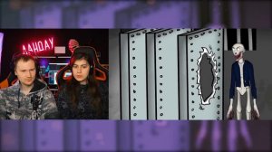 SCP-096 Скромник (Анимация SCP) Реакция на Детектива Войда перезолив с ютуба