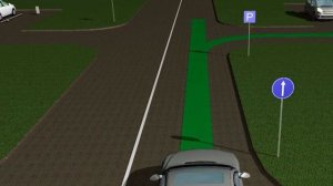 Дорожный знак 4.1.1 "Движение прямо".