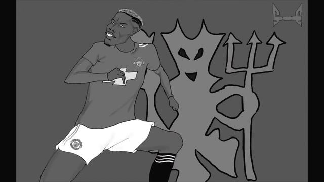 Pogba Man U 2D animation смотреть онлайн