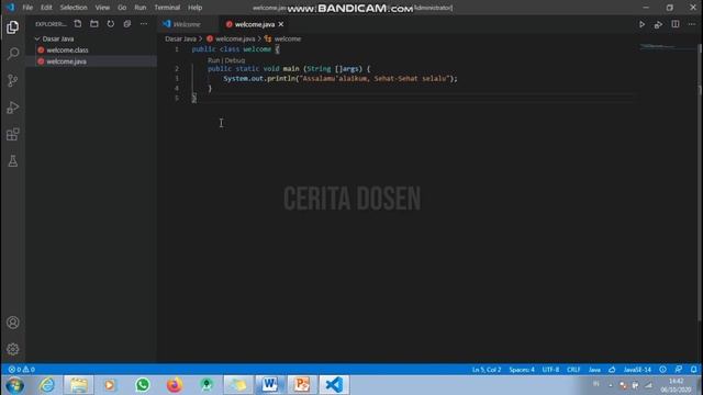 Belajar Dasar Pemrograman Java #1 | Pengantar Java смотреть онлайн