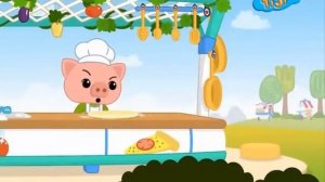 ПЛИМ ПЛИМ   Готовим пиццу! Plim Plim для детишек