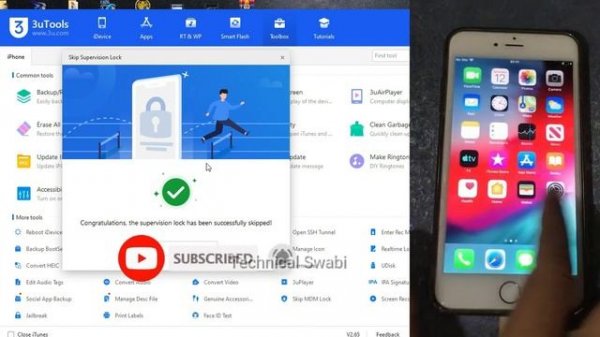 Unlock MDM Lock from iPhone/iPad By 3utool | Mobile Device Management lock |