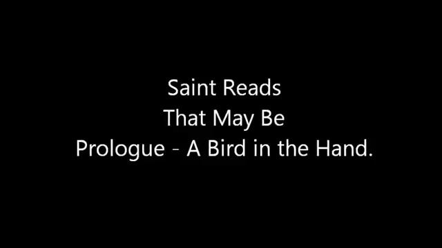 SaintReads: That May Be - Prologue: A Bird in the Hand. смотреть онлайн