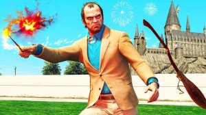 Я СТАЛ ВОЛШЕБНИКОМ НА 24 ЧАСА ШКОЛА ХОГВАРТС в ГТА 5 МОДЫ! Hogwarts Legacy ОБЗОР МОДА в GTA 5 ВИДЕО