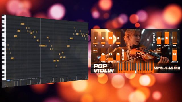 Bitsonic Pop Violin Vst Plugin - More Example