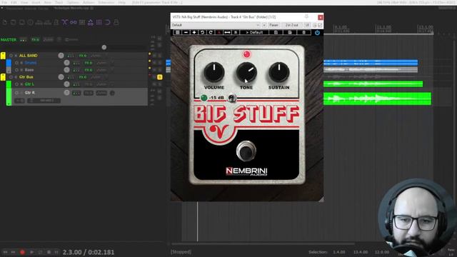 Cool FREE Distortion VST Plugin by Nembrini Audio - Big Stuff - Electro Harmonix Big Muff Emulation смотреть онлайн
