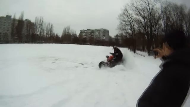 Raptor 660r SNOW смотреть онлайн