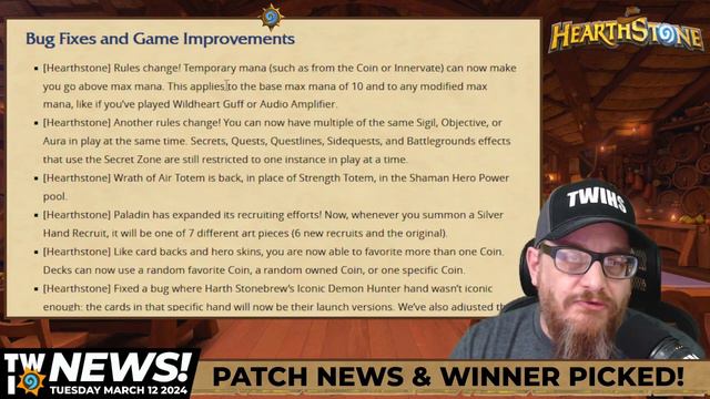 New Patch Notes and Whizbang's Workshop Giveaway Winner! смотреть онлайн