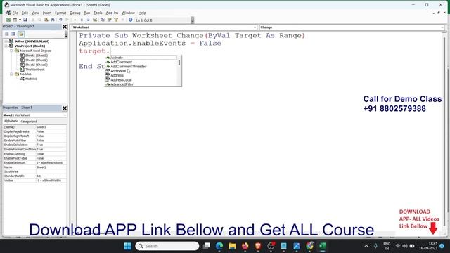 Worksheet Change Event Macro to Manipulate Data | Excel VBA Objects: Events and Event Procedures смотреть онлайн
