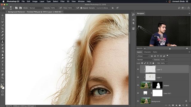 Hair Selection Was Perfect! BUT, THE COLOR CAST? | Photoshop Tutorial смотреть онлайн