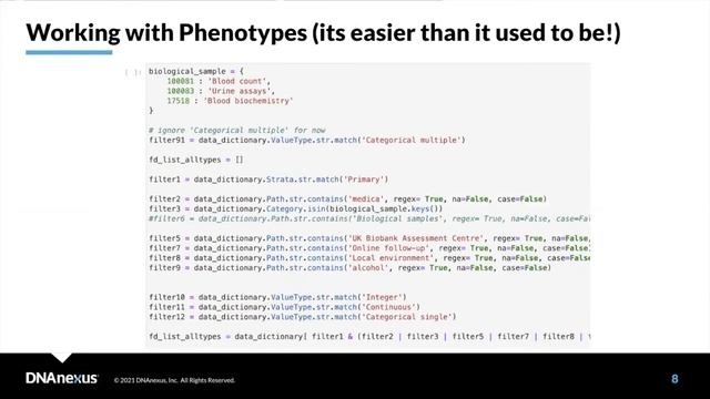 Cohort Selection and Genomic & Phenotype Data Extraction - Machine Learning 1: Coffee Break смотреть онлайн