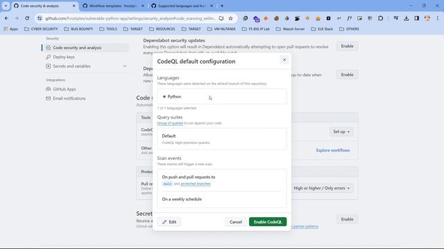Security Source Code Analysis using GitHub CodeQL смотреть онлайн
