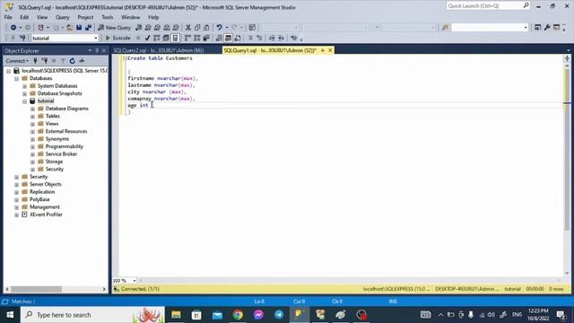 INSERT Statement | SQL смотреть онлайн