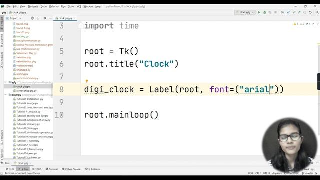 How to Create a Digital Clock Using Python? | GeeksforGeeks смотреть онлайн