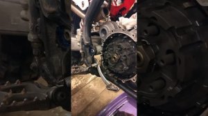 Двигатель KTM 300 TPI Часть 1, масло