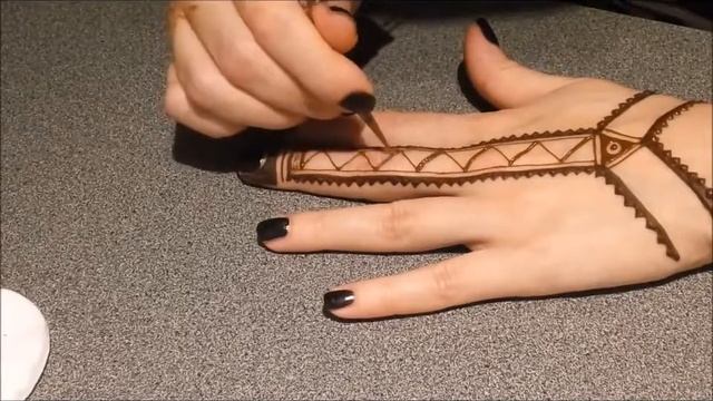 SIMPLE henna DESIGN on HAND / Простой ДИЗАЙН мехенди для НАЧИНАЮЩИХ смотреть онлайн