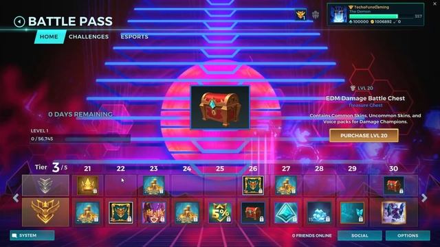 Paladins Patch 1.8 Battle Pass 3 All Items, All Levels, Free and Paid Path смотреть онлайн