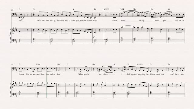 Bassoon - Not in That Way - Sam Smith Sheet Music, Chords, & Vocals смотреть онлайн