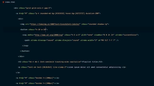 Tailwind CSS Spotify клон #4 - Плейлисты смотреть онлайн