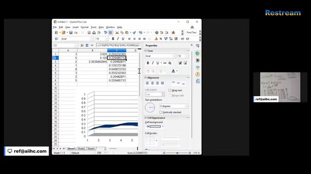 AiiHC Live Broadcast - Lesson 15bis - Descriptive statistics under Excel/Open Office смотреть онлайн