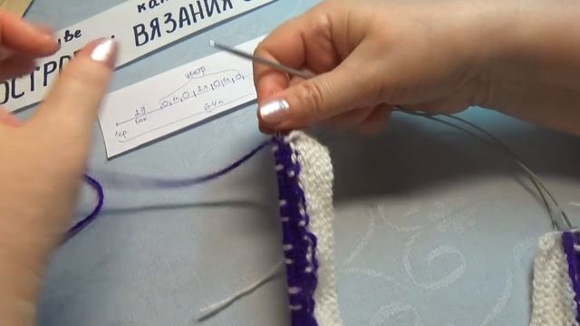 ТАПОЧКИ-СЛЕДКИ ЦВЕТНЫЕ СПИЦАМИ #266 смотреть онлайн