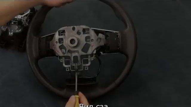 Как снять руль Nissan Navara Patfinder смотреть онлайн