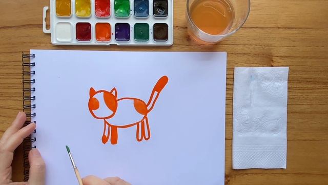 Как нарисовать КОТА ? смотреть онлайн