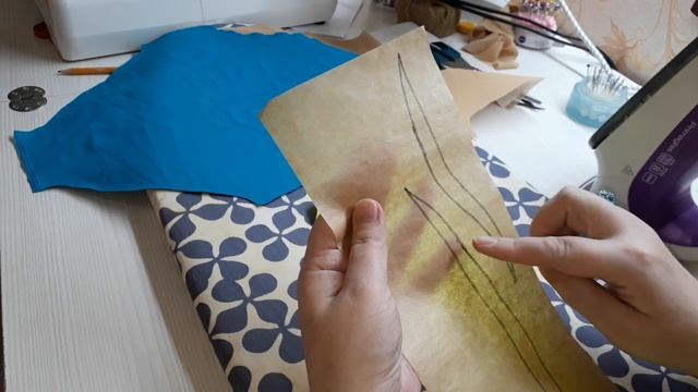 Шьём купальник для художественной гимнастики 3. Бомбический способ пришить тонкие аппликации. смотреть онлайн