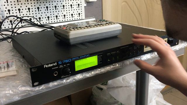 Проверка работоспособности Roland S-760