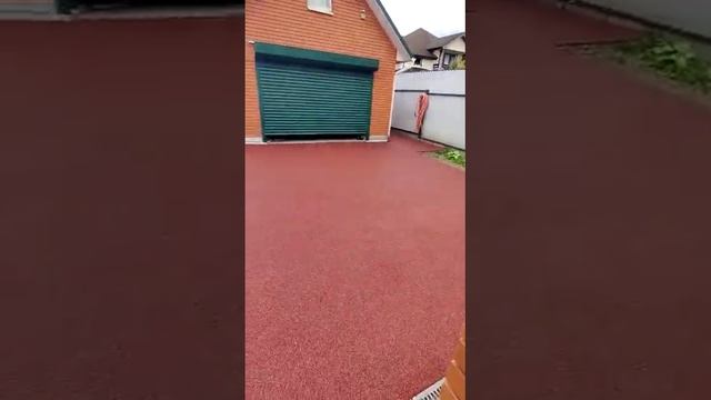 Резиновое покрытие для двора частного дома укладка резиновой крошки ч2 смотреть онлайн